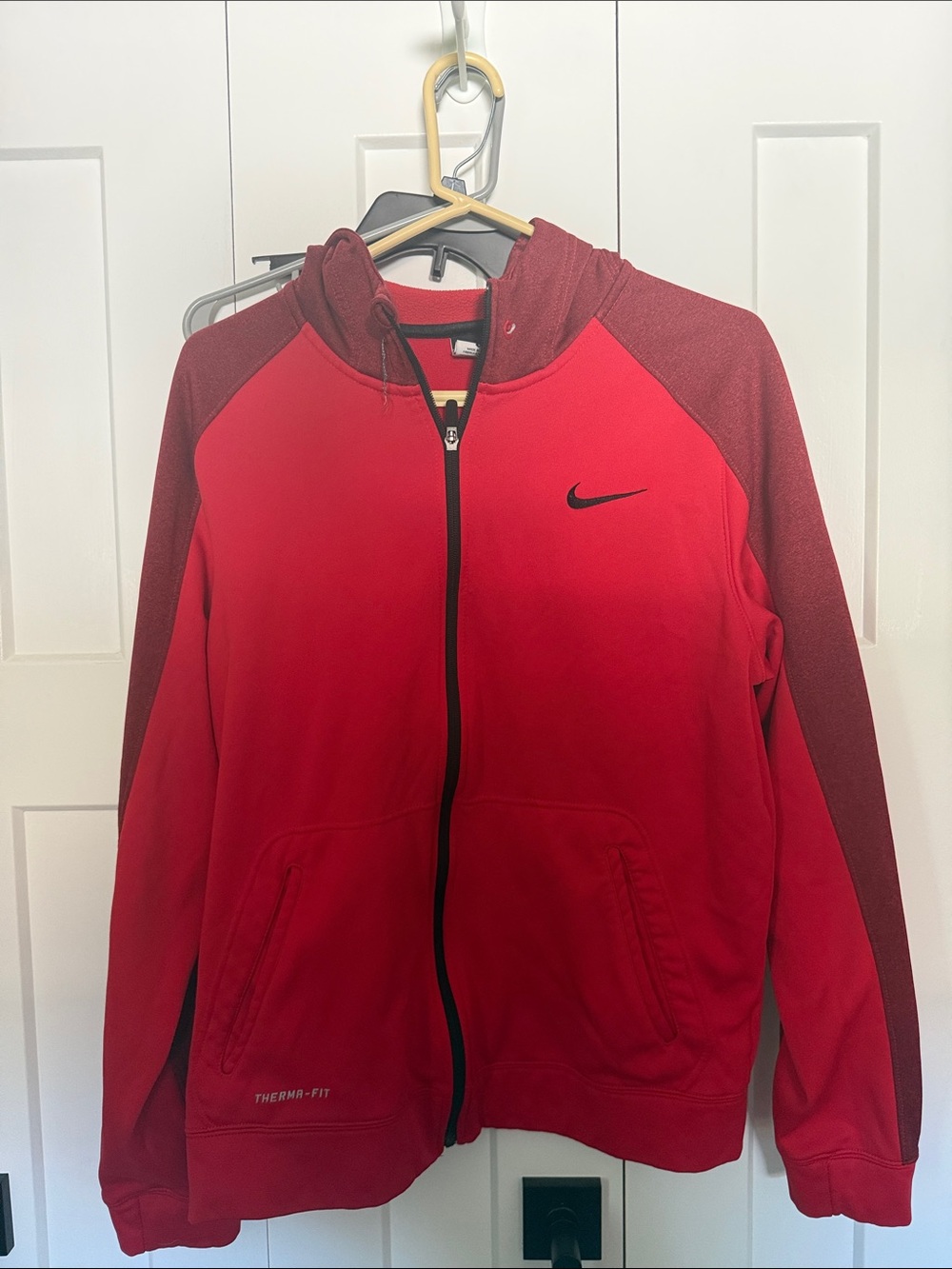 Nike Elite Red Full-Zip Hoodie